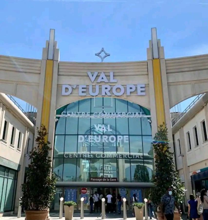 2 Chambres Privees - 6 Personnes A 8 Minutes De Disneyland Montevrain Luaran gambar